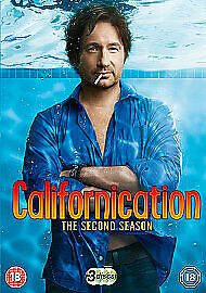Californication: Season 2 DVD (2009) David Duchovny Cert 18 3 Discs Pre-Owned Region 2