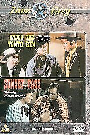Under The Tonto Rim/Sunset Pass DVD (2008) Tim Holt, Landers (DIR) Cert PG Pre-Owned Region 2