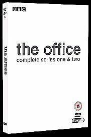 The Office: Complete Series 1 And 2 DVD (2004) Ricky Gervais Cert 15 3 Discs Pre-Owned Region 2