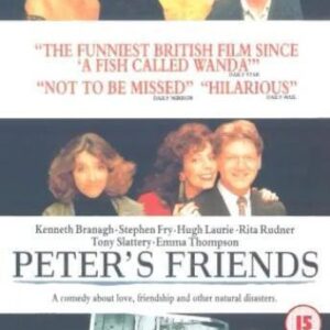 Peter's Friends DVD (2001) Kenneth Branagh Cert 15 Pre-Owned Region 2