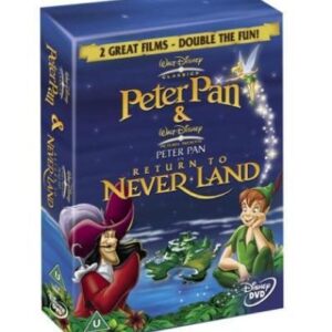 Peter Pan/Peter Pan: Return To Never Land DVD (2002) Hamilton Luske, Geronimi Pre-Owned Region 2