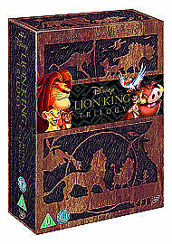 The Lion King Trilogy DVD (2011) Roger Allers Cert U 3 Discs Pre-Owned Region 2