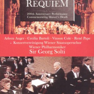 Mozart: Requiem - Wiener Philharmoniker (Solti) DVD (2004) Humphrey Burton Cert Pre-Owned Region 2