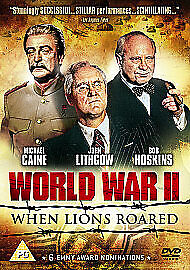 World War II: When Lions Roared DVD (2009) Michael Caine, Sargent (DIR) Cert PG Pre-Owned Region 2