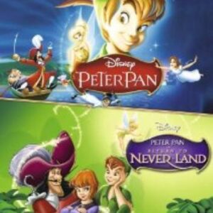Peter Pan/Peter Pan: Return to Never Land DVD (2012) Hamilton Luske, Geronimi Region 2