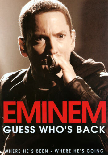 Eminem: Guess Who's Back DVD (2014) Eminem cert E Pre-Owned