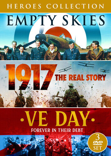 WWII Heroes: Collection DVD (2020) Bruce Vigar Cert E 2 Discs Region 2  Brand New