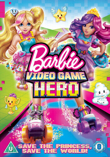 Barbie Video Game Hero DVD Conrad Helten Cert U Region 2  Brand New