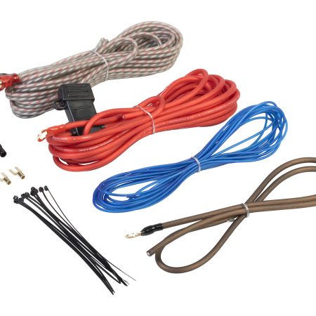 VIBE CRITICAL LINK 10 AWG GUAGE 750W AMP/AMPLIFIER WIRING KIT POWER RCA FUSE