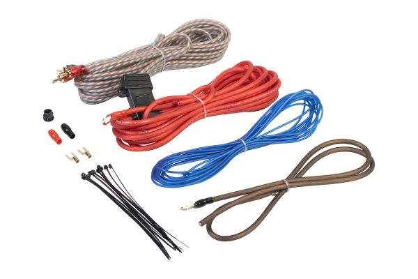 VIBE CRITICAL LINK 10 AWG GUAGE 750W AMP/AMPLIFIER WIRING KIT POWER RCA FUSE