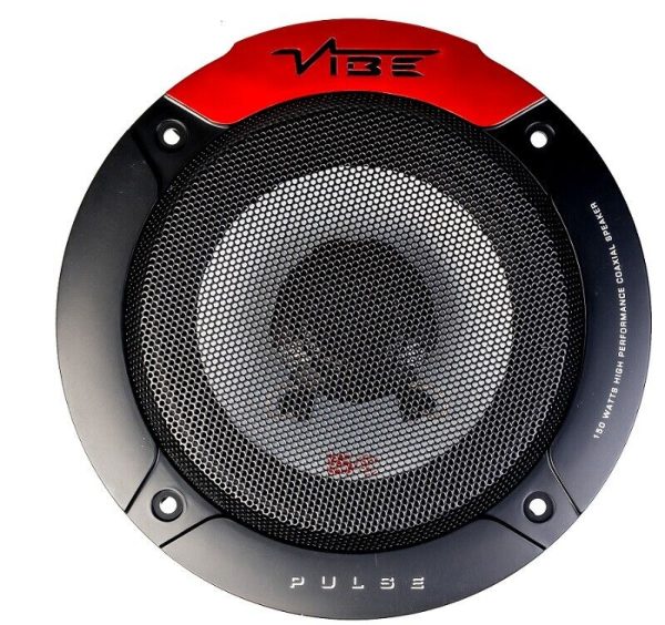 VIBE AUDIO PULSE 300W 5-V4 130MM 5.25" COAXIAL CAR VAN SHELF DOOR SPEAKERS PAIR