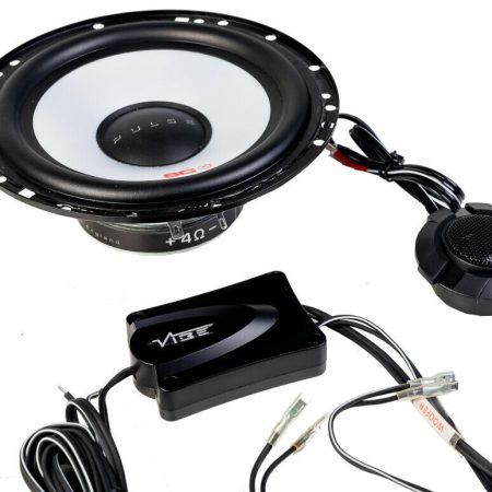 VIBE AUDIO PULSE 480W 6C 6.5" 165MM COMPONENT CAR TWEETER SPEAKERS COMPONENT SET