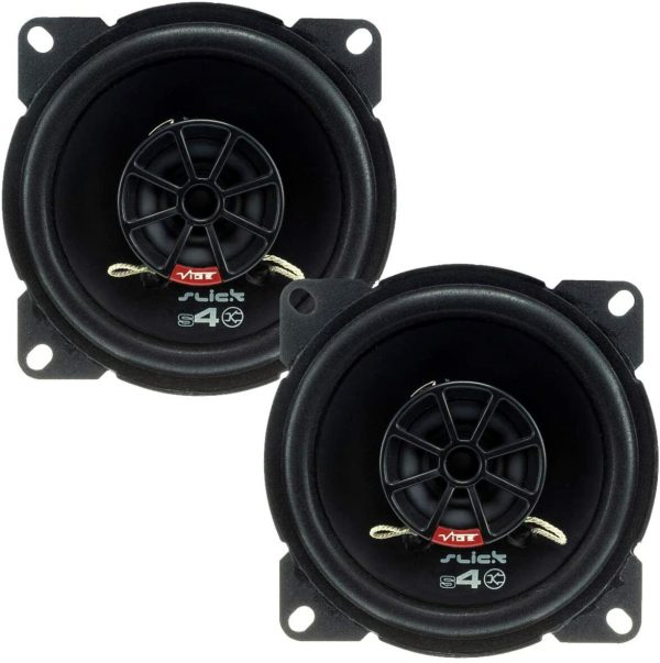 Vibe Slick 4 300 Watts 4" 10cm 2 Way Speakers FOR VW Transporter T4 Van Top Dash