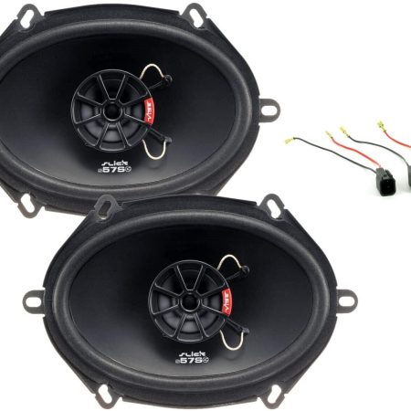 VIBE AUDIO SLICK57 V7 480W 5X7" 130MM CAR VAN DOORS SPEAKERS PAIR FOR FORD KA