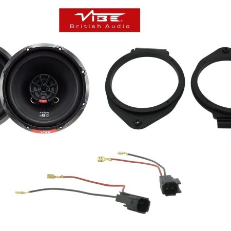 Vibe SLICK6 6.5" 17cm Coaxial Speaker for Vauxhall Insignia  2008-17 Front Door