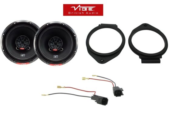 Vibe SLICK6 6.5" 17cm Coaxial Speaker for Vauxhall Insignia  2008-17 Front Door