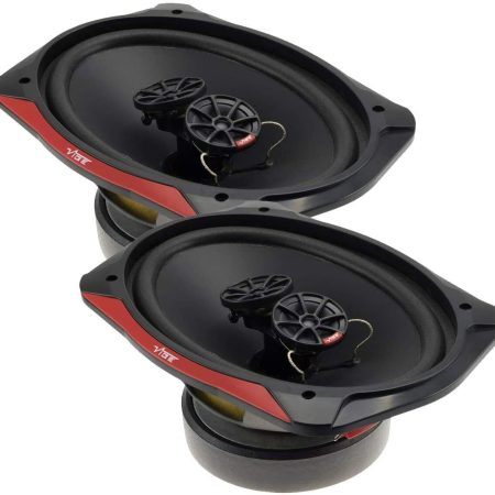 VIBE CAR AUDIO SLICK 693-V7 480W 6"X9" 3WAY TRI-COAXIAL PARCEL SHELF SPEAKERS