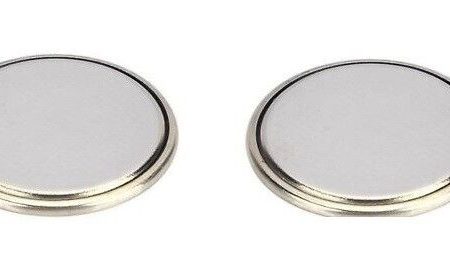 2 x Central locking Key Batteries CR2025 fits Peugeot 306