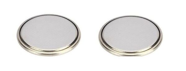 2 x Central locking Key Batteries CR2025 fits Peugeot 306