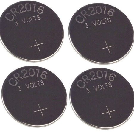 4x Remote Central Locking Key Batteries CR2016 fits Vauxhall