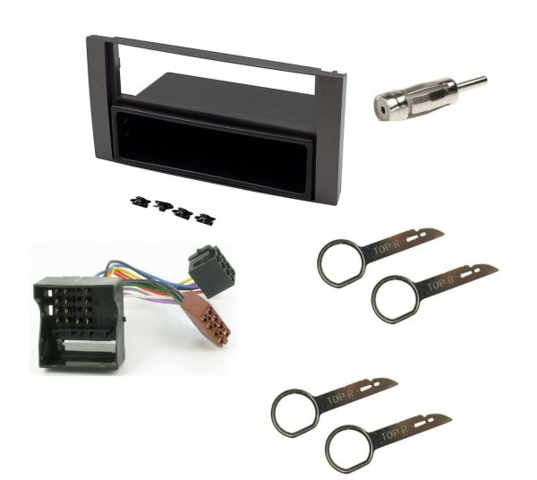 STEREO SINGLE DIN FASCIA FACIA KIT CT24FD10 KIT FOR FORD S-MAX 2006 ONWARDS
