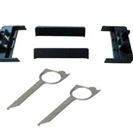 STEREO RADIO FACIA FASCIA SURROUND TRIM CT24AU01 + PC5-93 KEYS FITS AUDI A4