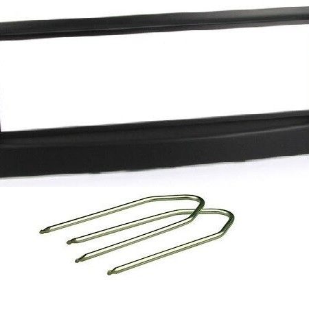 STEREO RADIO FACIA FASCIA BLACK FP-01-07 WITH FREE KEYS FOR FIAT GRANDE PUNTO