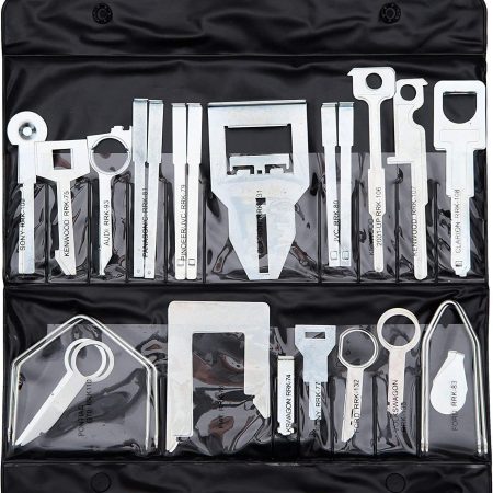 36 PCS CD RADIO STEREO HEADUNIT REMOVAL RELEASE KEY KIT TOOL SET FOR SEAT SKODA
