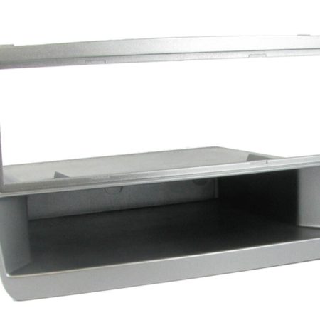 STEREO SINGLE DIN FACIA FASCIA SURROUND PLATE SILVER FP-15-03S FOR HONDA CIVIC
