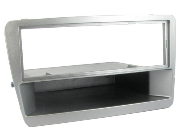 STEREO SINGLE DIN FACIA FASCIA SURROUND PLATE SILVER FP-15-03S FOR HONDA CIVIC