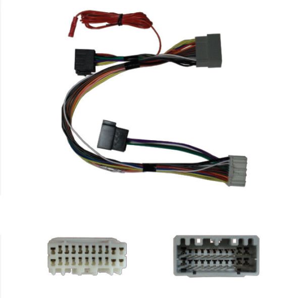 T-HARNESS PARROT BLUETOOTH ISO HARNESS WIRING MUTE SOT-046 FOR CHRYSLER 300C