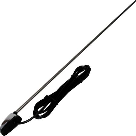 Telescopic Stainless Steel 3 Piece Pillar Mount AM/FM Car Aerial Antenna RMA202