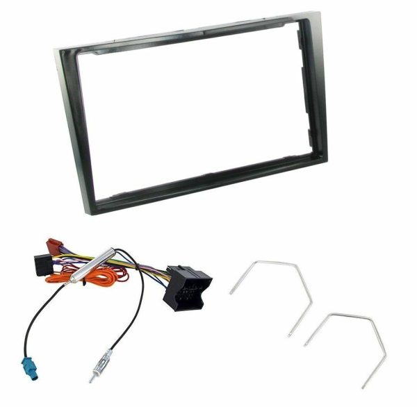 STEREO RADIO DOUBLE DIN FACIA FASCIA PANEL DFP-19-01 KIT FOR VAUXHALL ASTRA H