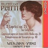 12 Capricci Op. 25 for Cello Solo (Yang, Yada) CD (2006)