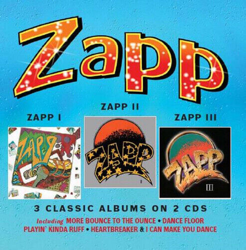 Zapp : Zapp I/Zapp II/Zapp III: 3 Classic Albums On 2 CD's CD 2 discs (2016)