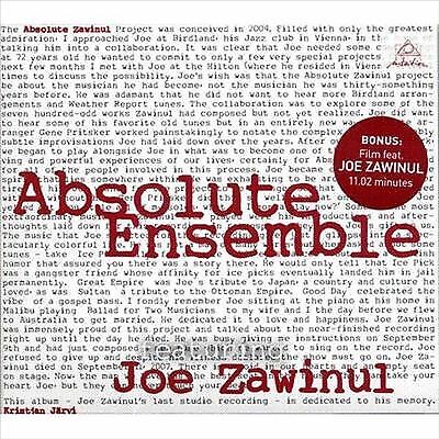 Absolute Ensemble : Absolute Zawinul CD (2010)