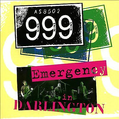 999 : Emergency in Darlington CD Album with DVD 2 discs (2018)