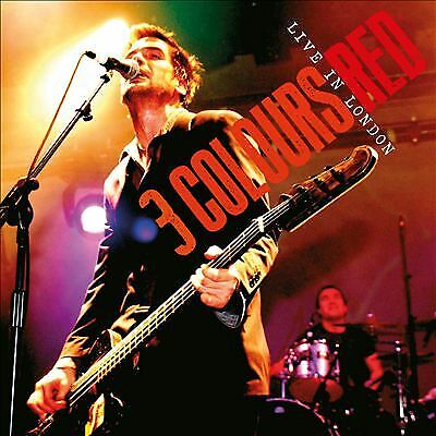 3 Colours Red : Live in London CD Album with DVD (2019)