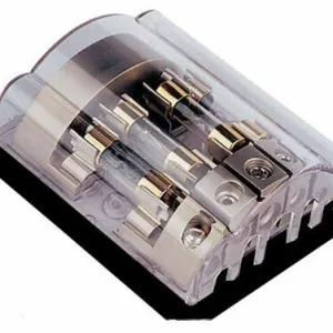 Vibe Car Audio FD4 4 Way Amplifier Amp AGU Fuse Fused Distribution Block Holder