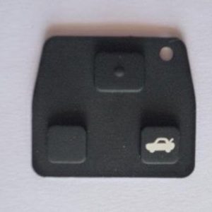 2 & 3 BUTTON REMOTE KEY FOB RUBBER BUTTONS BATTERY FOR TOYOTA PICNIC PRIUS RAV4