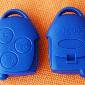 3 BUTTON REMOTE FOB KEY CASE SHELL BLUE FOR FORD TRANSIT CONNECT FOCUS MONDEO