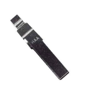 2 & 3 BUTTON REMOTE FOB UNCUT KEY BLANK BLADE 51MM X 8MM FOR VW AUDI SEAT SKODA