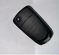 3 BUTTON FLIP REMOTE KEY CASE FOB NEW BLADE FOR VAUXHALL VECTRA