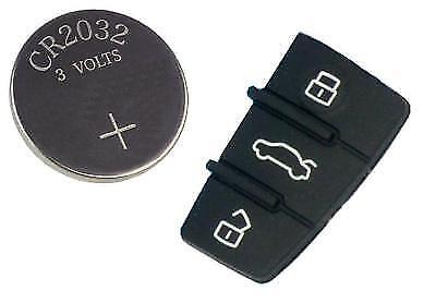 3 BUTTON REMOTE FOB RUBBER PAD REPAIR KIT FITS AUDI A3 A4