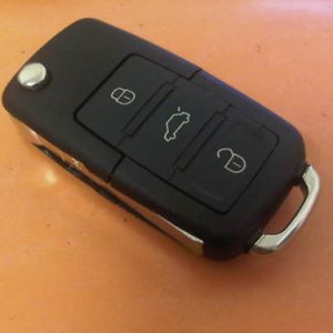 3 BUTTON REMOTE FOB CASE + KEY HEAD FOR SEAT LEON ALHAMBRA