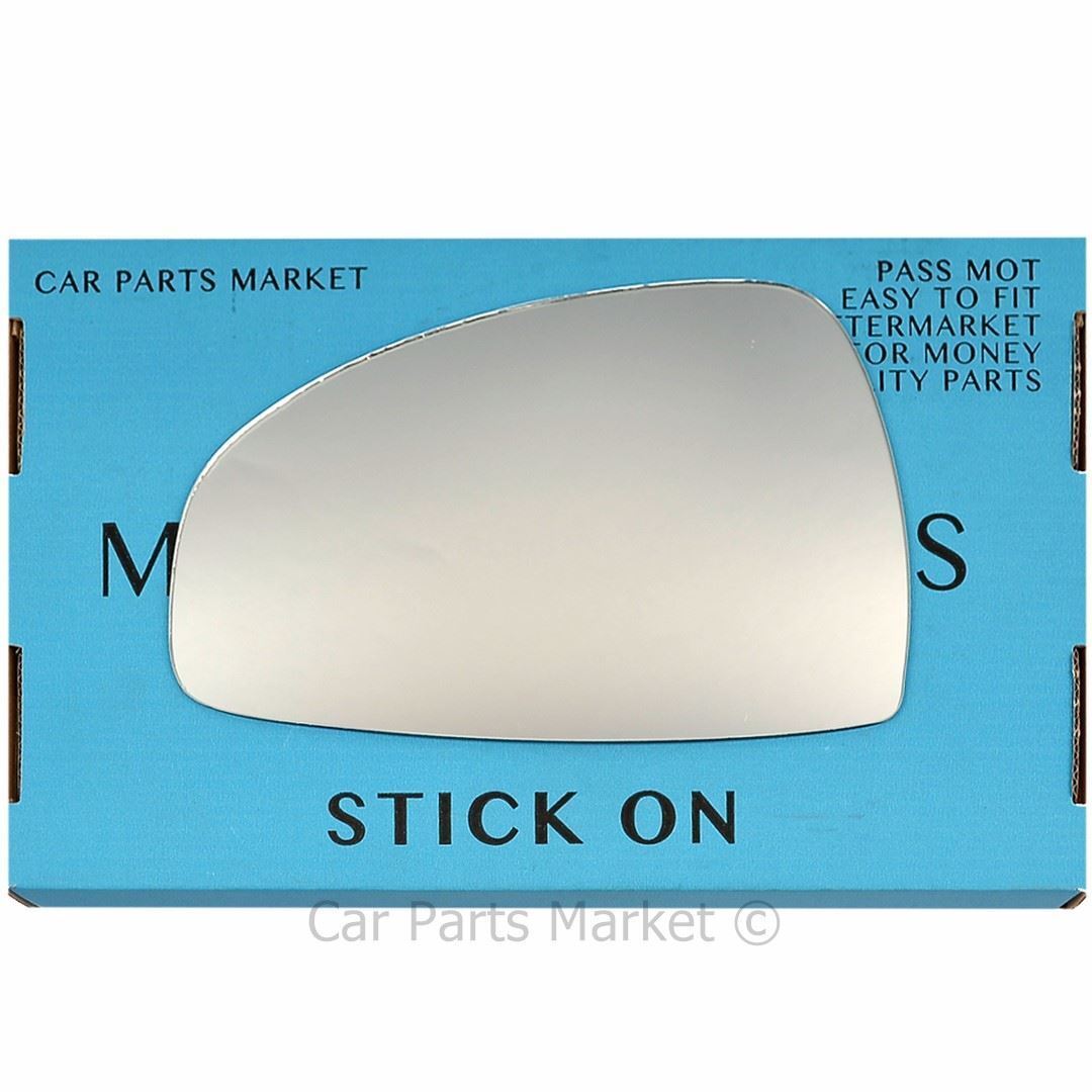 For Audi TT 06-14 Left Passenger Side Flat Wing Mirror Glass