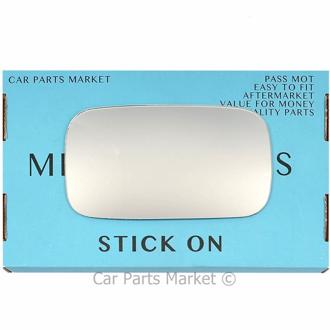 For Fiat Palio 96-01 Right Driver Side Flat Wing Mirror Glass