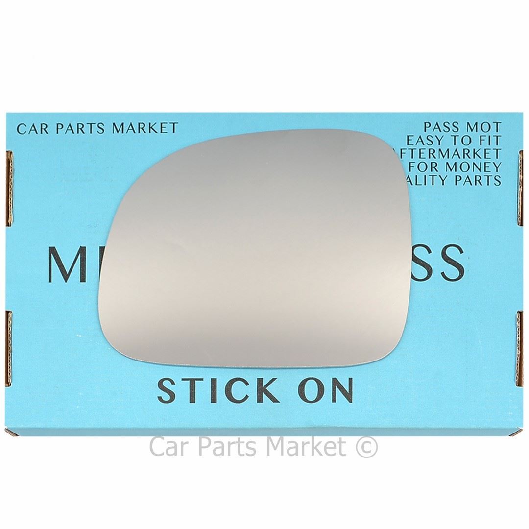 For Fiat 500L 2012-23 Left Passenger Side Flat Wing Mirror Glass