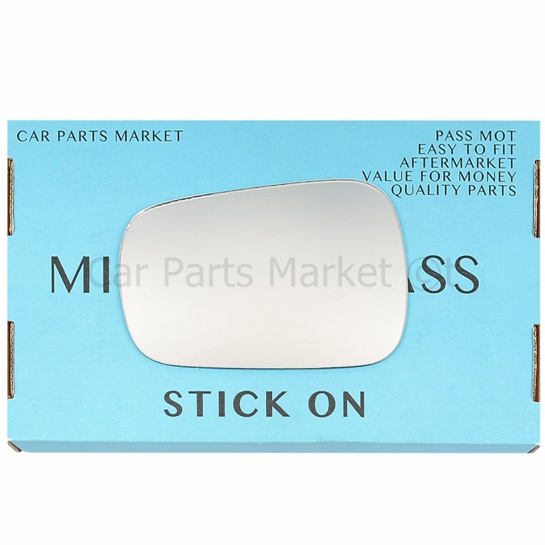 For Ford Fiesta 02-05 Left Passenger Side Flat Wing Mirror Glass