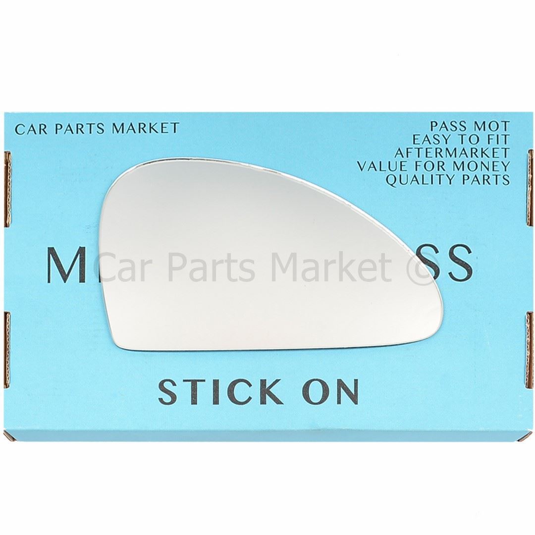 For Ford Cougar 98-02 Right Driver Side Flat Wing Mirror Glass